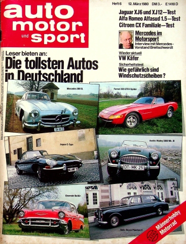 Deckblatt Auto Motor und Sport (06/1980)